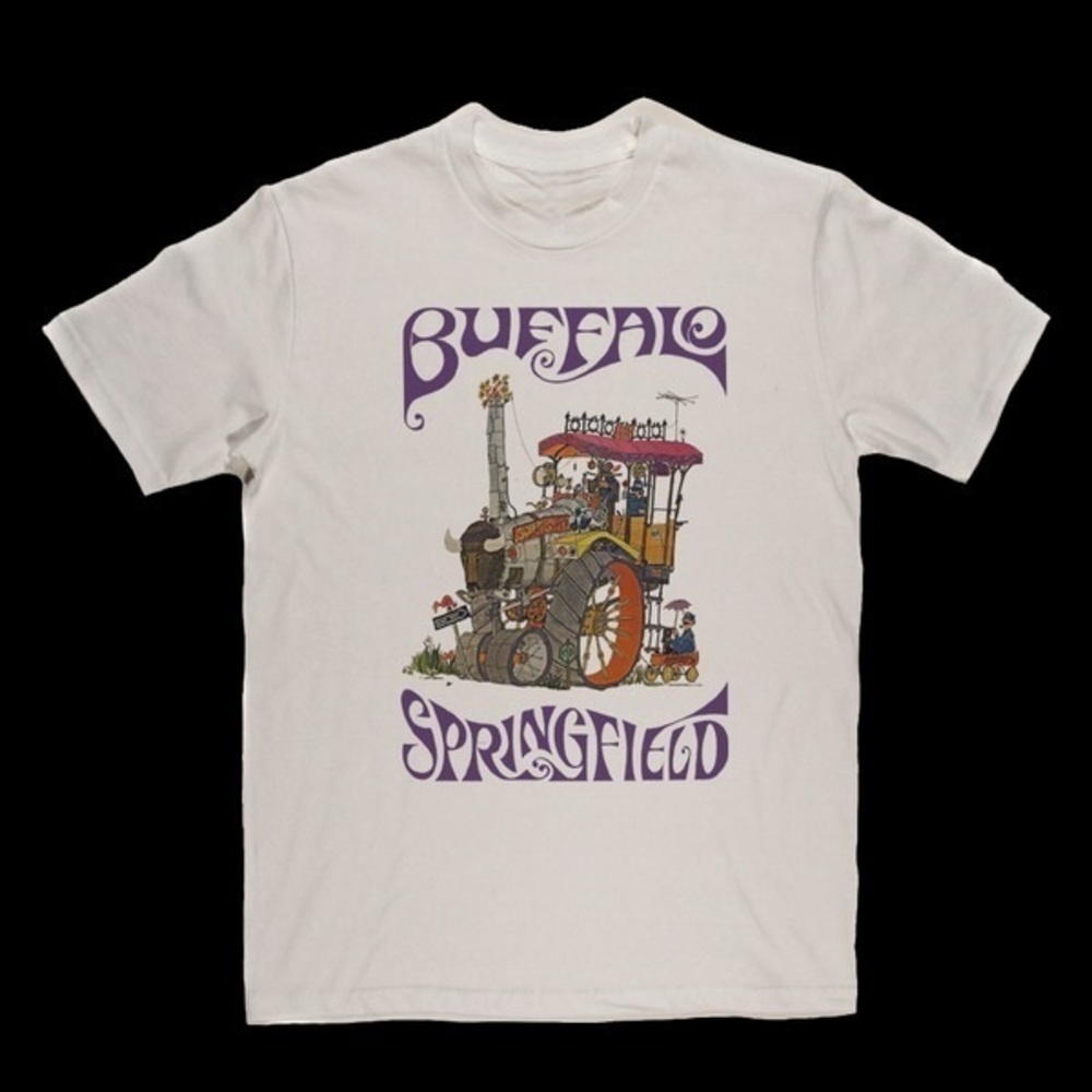 Buffalo Springfield 1968 Poster T-Shirt